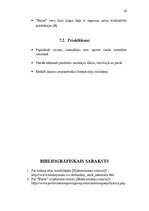 Konspekts 'Uzņēmuma "Bauer" hokeja nūju tirgus izpēte', 18.