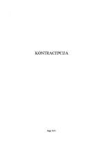 Referāts 'Kontracepcija', 1.