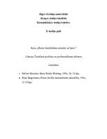 Eseja 'Žurnālista profesija un profesionālisma jēdziens', 1.