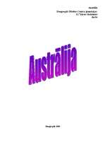 Konspekts 'Austrālija', 1.