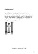 Konspekts 'Sieviešu mode no 19.gadsimta beigām līdz 20.gadsimtam sākumam', 15.