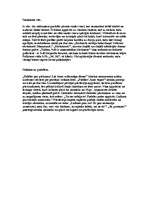 Eseja '"Saulainais rīts" un "Nelaime ar pudelēm"', 1.