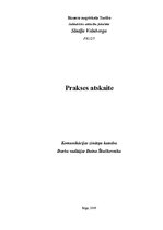 Prakses atskaite 'Prakses atskaite', 1.