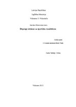 Referāts 'Dopinga ietekme uz sportistu rezultātiem', 1.