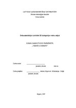 Biznesa plāns 'Dokumentācijas izstrāde III kategorijas viesu mājai', 1.