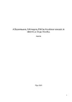 Referāts 'A.Šopenhauera, S.Kirkegora, F.Nīčes filozofiskie koncepti, to ietekme uz 20.gs. ', 1.