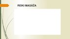 Referāts 'Reiki - referāts un prezentācija', 13.