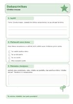 Paraugs 'Dabaszinības – daba, vide un apkārtējā pasaule', 11.