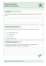 Paraugs 'Dabaszinības – daba, vide un apkārtējā pasaule', 17.