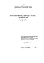 Referāts 'Bērnu uzturlīdzekļu piedziņas procesa problemātika', 1.