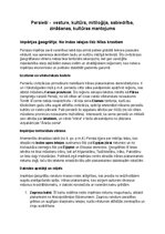 Konspekts 'Persiešu vēsture, kultūra, mitoloģija, sabiedrība un kultūras mantojums: konspek', 1.