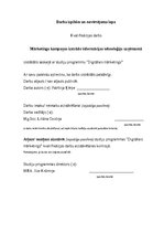 Diplomdarbs 'Mārketinga kampaņas izstrāde informācijas tehnoloģiju uzņēmumā', 2.