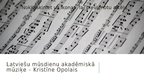 Prezentācija 'Latviešu mūsdienu akadēmiskā mūziķe - Kristīne Opolais', 1.