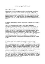 Konspekts 'Rūdolfa Blaumaņa lugas "Indrāni" analīze', 1.