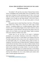 Referāts 'Filmas "Jēru klusēšana" vēstījuma analīze', 1.