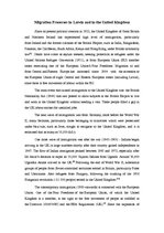 Referāts 'Comparison of Migration Issues of the United Kingdom and Latvia', 4.