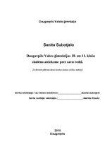 Referāts 'Daugavpils Valsts ģimnāzijas 10. un 11.klašu skolēnu attieksme pret savu redzi', 1.