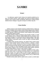 Referāts 'Sambo', 1.