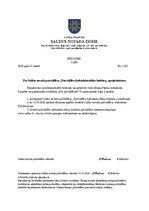 Paraugs 'Rīkojums', 2.