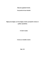Referāts 'Rīgas pieczvaigžņu un četrzvaigžņu viesnīcu pieejamība viesiem ar īpašām vajadzī', 1.