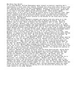 Eseja 'Downfall of MacBeth', 1.