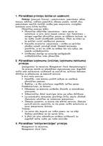 Konspekts 'Pārvaldības principi', 1.