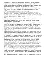 Eseja 'The Therapy Process', 1.