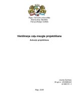 Paraugs 'Vienlīmeņa ceļu mezgls', 1.