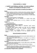 Konspekts 'Valsts budžeta un nodokļu eksāmena atbildes', 1.