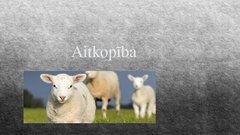 Referāts 'Aitkopība', 1.