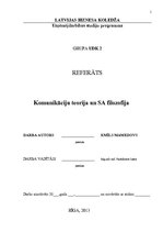 Referāts 'Коммуникационная политика', 1.