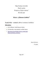 Konspekts 'Bērna izcelšanās noteikšana', 1.