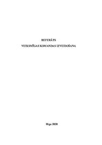 Referāts 'Veiksmīgas komandas izveidošana', 1.