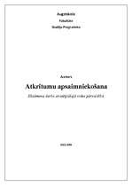 Referāts 'Atkritumu apsaimniekošana', 1.