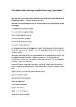 Eseja 'Pērs Gints izvēles situācijās Henriha Ibsena lugā "Pērs Gints"', 1.