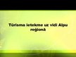 Prezentācija 'Tūrisma ietekme uz vidi Alpu reģionā', 1.