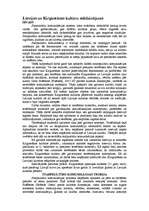 Referāts 'Latvijas un Kirgizstānas kultūru salīdzinājums', 1.