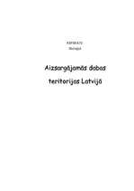 Referāts 'Aizsargājamās dabas teritorijas Latvijā', 1.