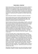 Eseja 'Regīna Ezera "Nodevība"', 1.