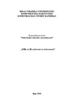 Konspekts 'Integrēto mārketinga komunikāciju un IK uzdevumi un instrumenti', 1.