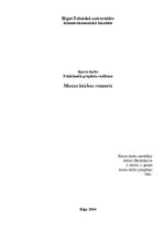 Referāts 'Projektu vadīšana, "Manas istabas remonts"', 1.