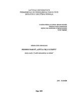 Eseja 'Federiko Baroči darbs "Atpūta ceļā uz Ēģipti"', 1.