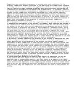 Eseja 'Competition Is Ultimately More Beneficial than Detrimental to Society', 1.