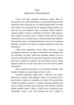 Eseja 'Modernisms / postmodernisms arhitektūrā, glezniecībā', 1.