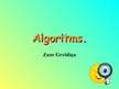 Prezentācija 'Algoritms', 1.