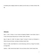 Referāts 'Why Would Anyone Be Opposed to the Universal Declaration of Human Rights?', 7.