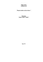 Eseja 'Teātra izrāde "Lolita"', 1.