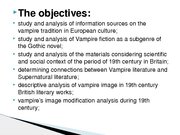 Diplomdarbs 'The Image of Vampire in 19th Century British Literature', 95.