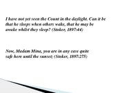 Diplomdarbs 'The Image of Vampire in 19th Century British Literature', 102.