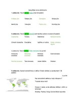 Konspekts 'Ģeogrāfijas kursa atkārtojums', 1.